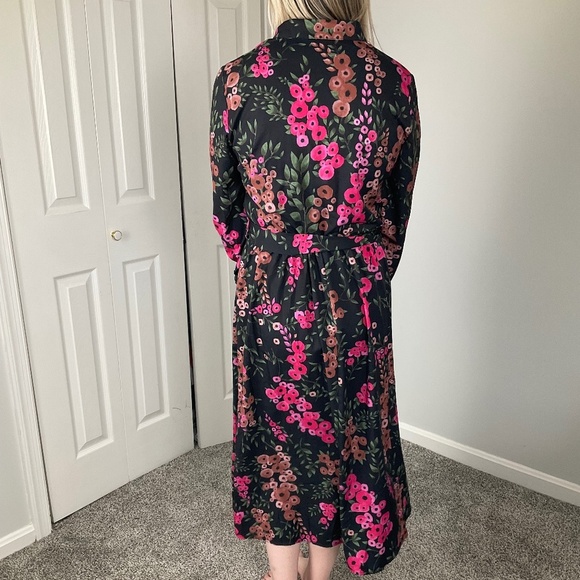 Floral Midi Dress - Excellent Condition! - Picture 3 of 4